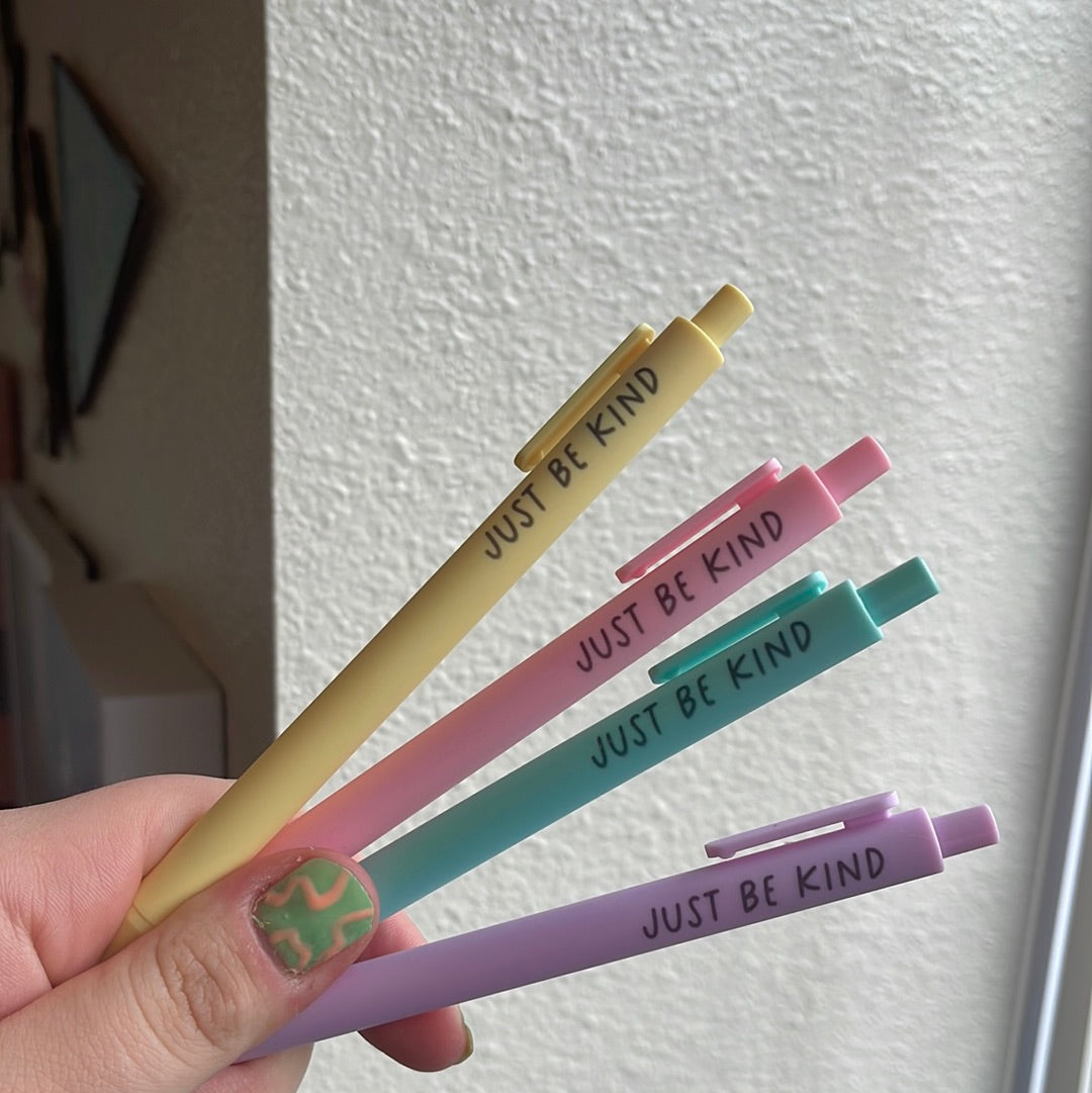 Just Be Kind - Pen Set