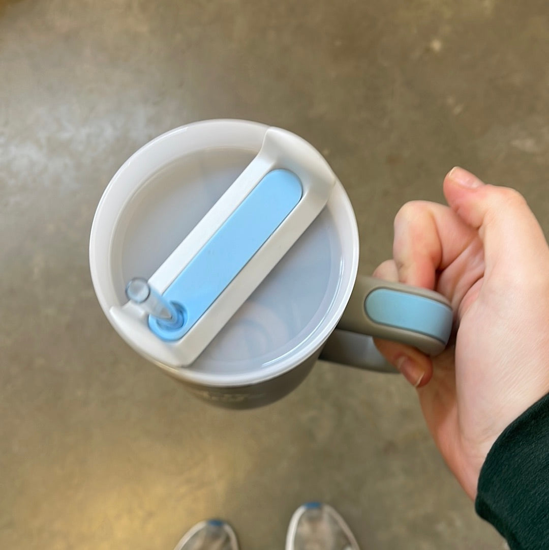 Be Kind To Your Mind - gray 40 oz Tumblere