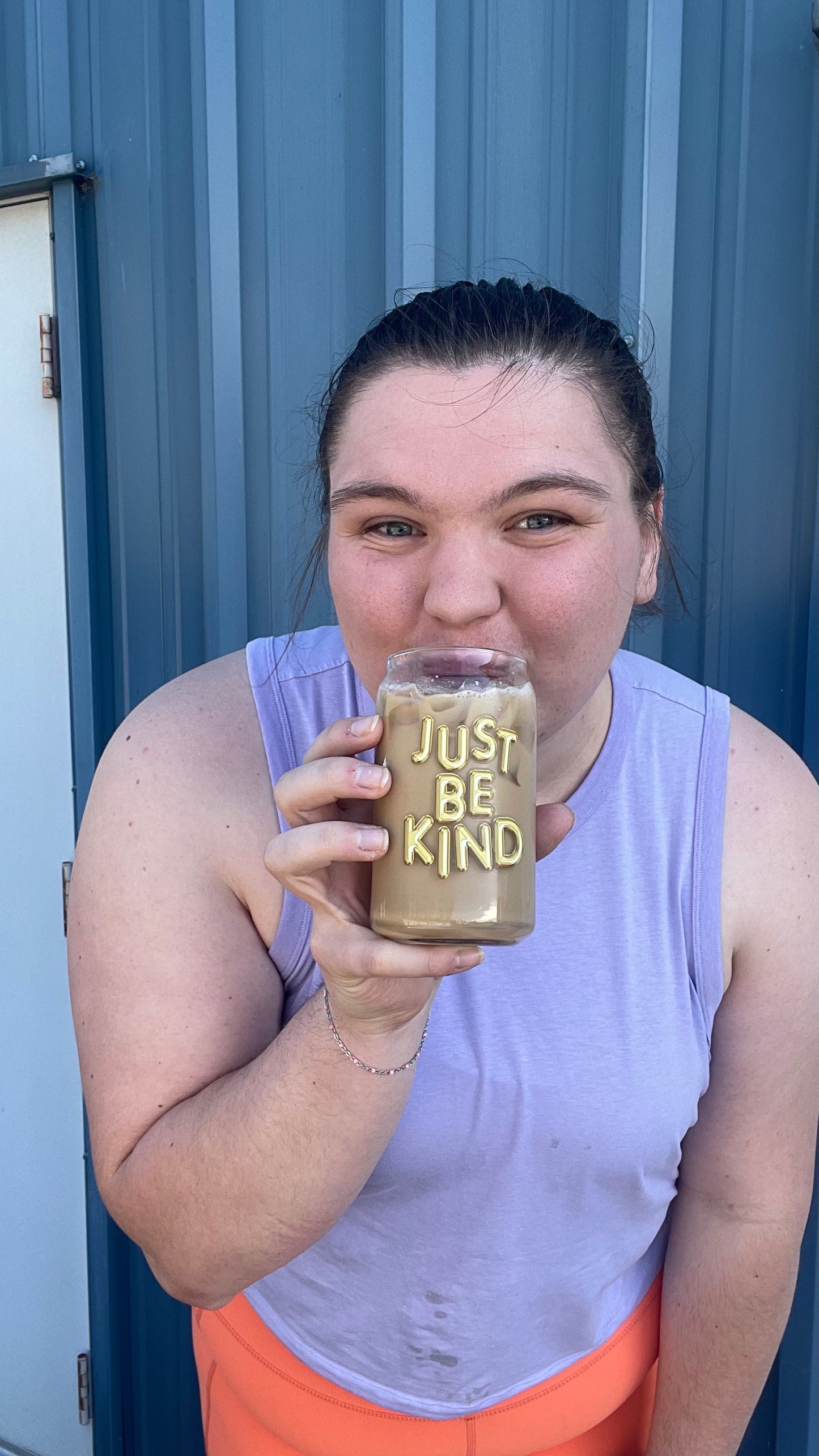 JBK Balloons - Glass Mug - beer can glass - coffee cup