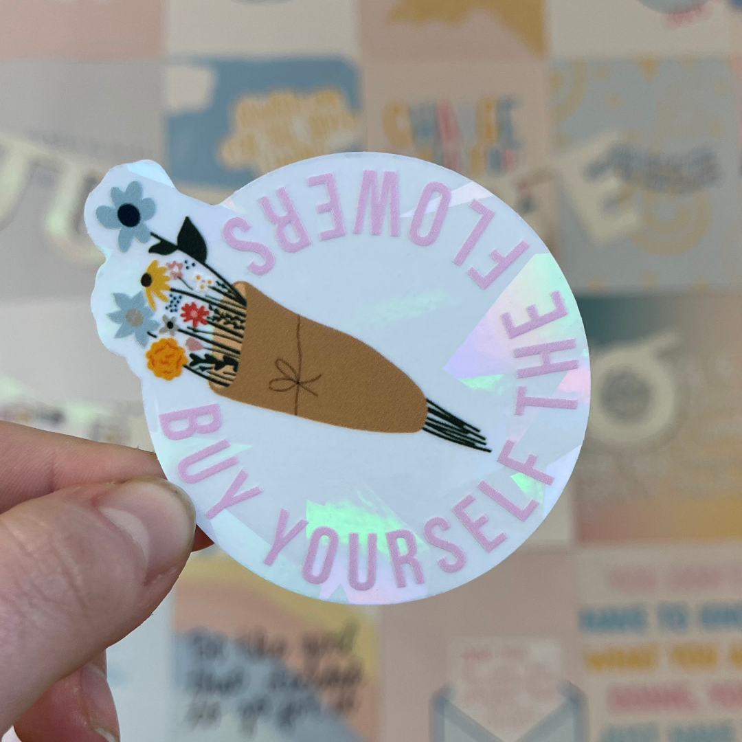 Buy Yourself The Flowers - Rainbow-Making Sun Catchers