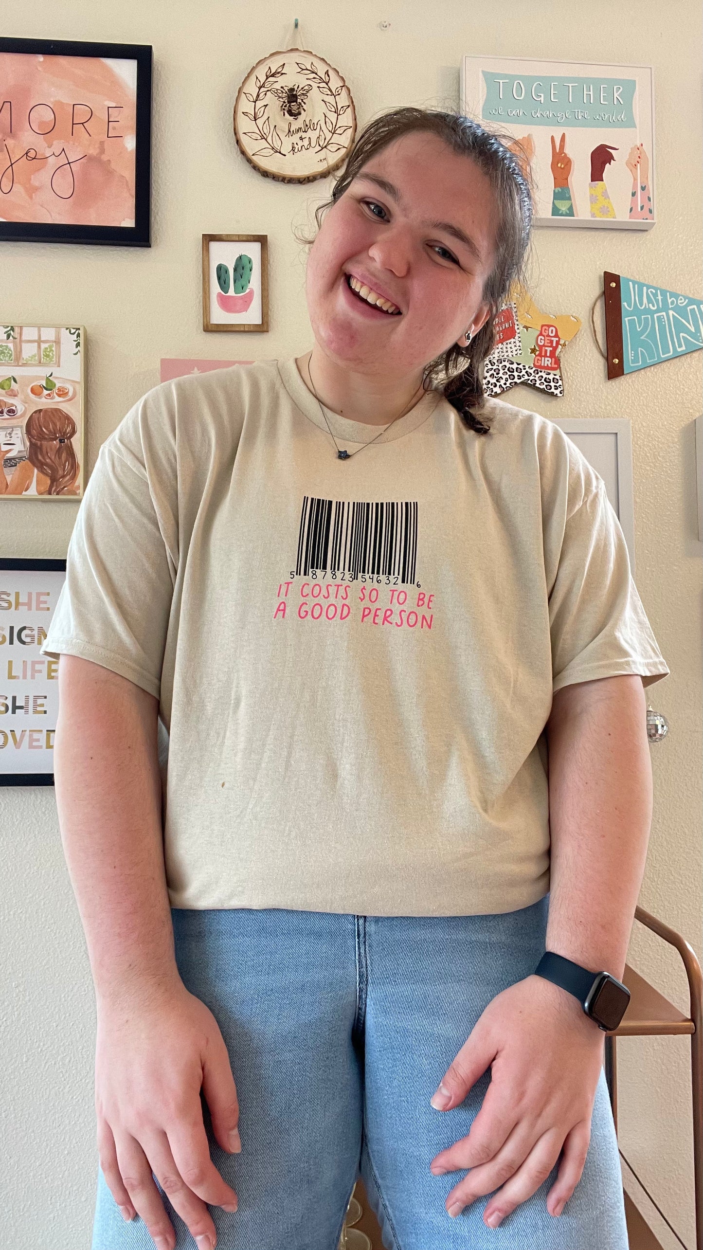 It Costs $0 to Be A Good Person - TEE SHIRT