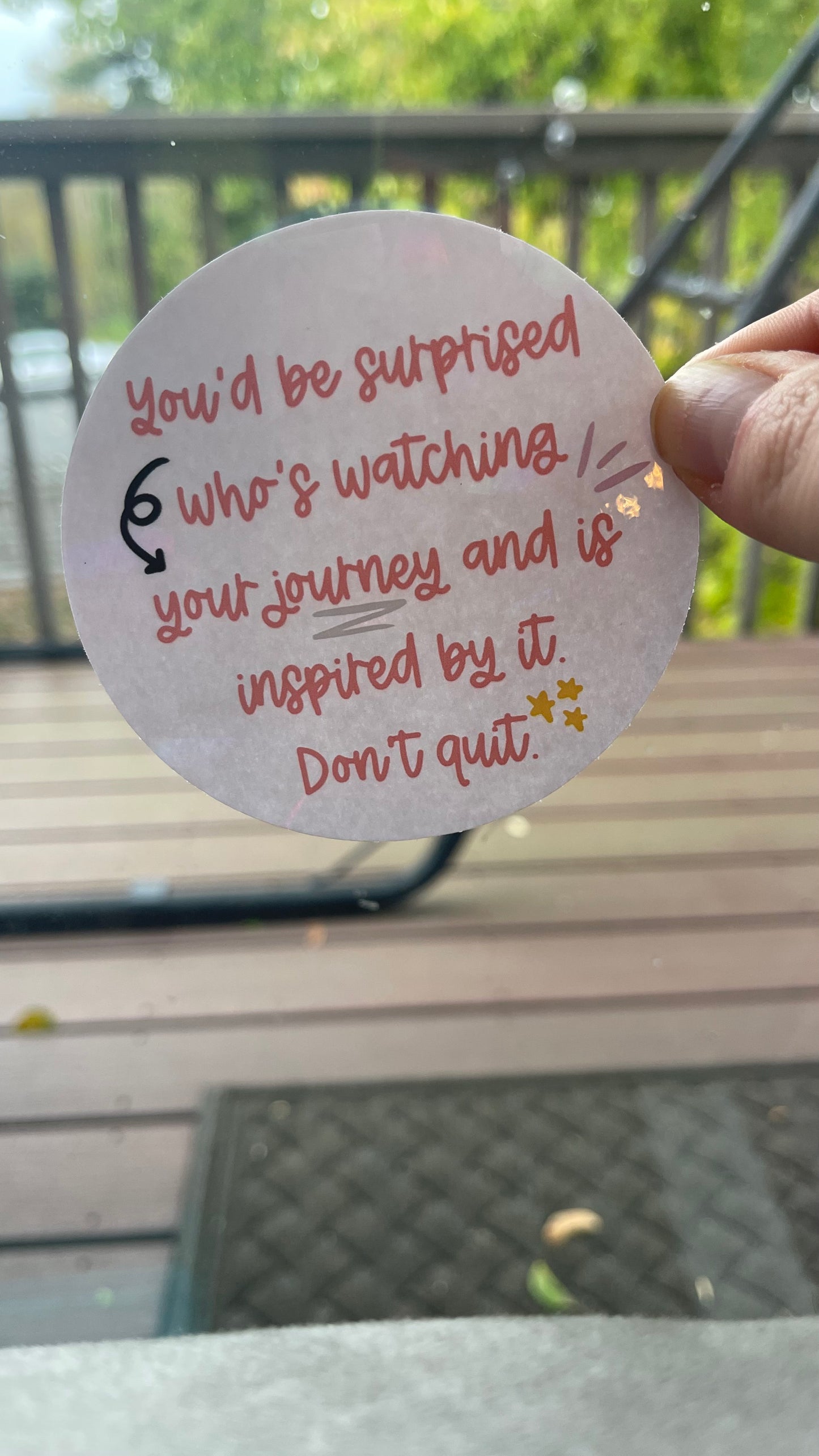 You'd Be Surprised - Rainbow-Making Sun Catchers