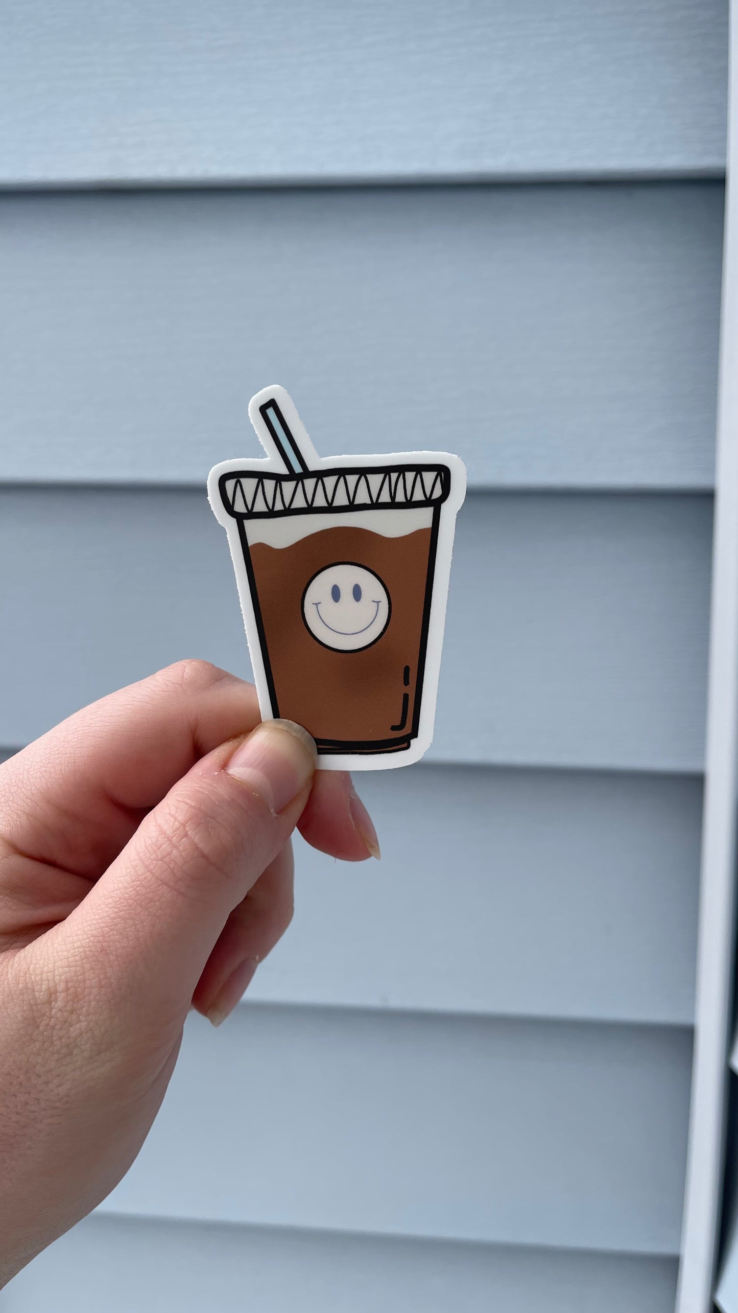 Happy Iced Coffee - Sticker
