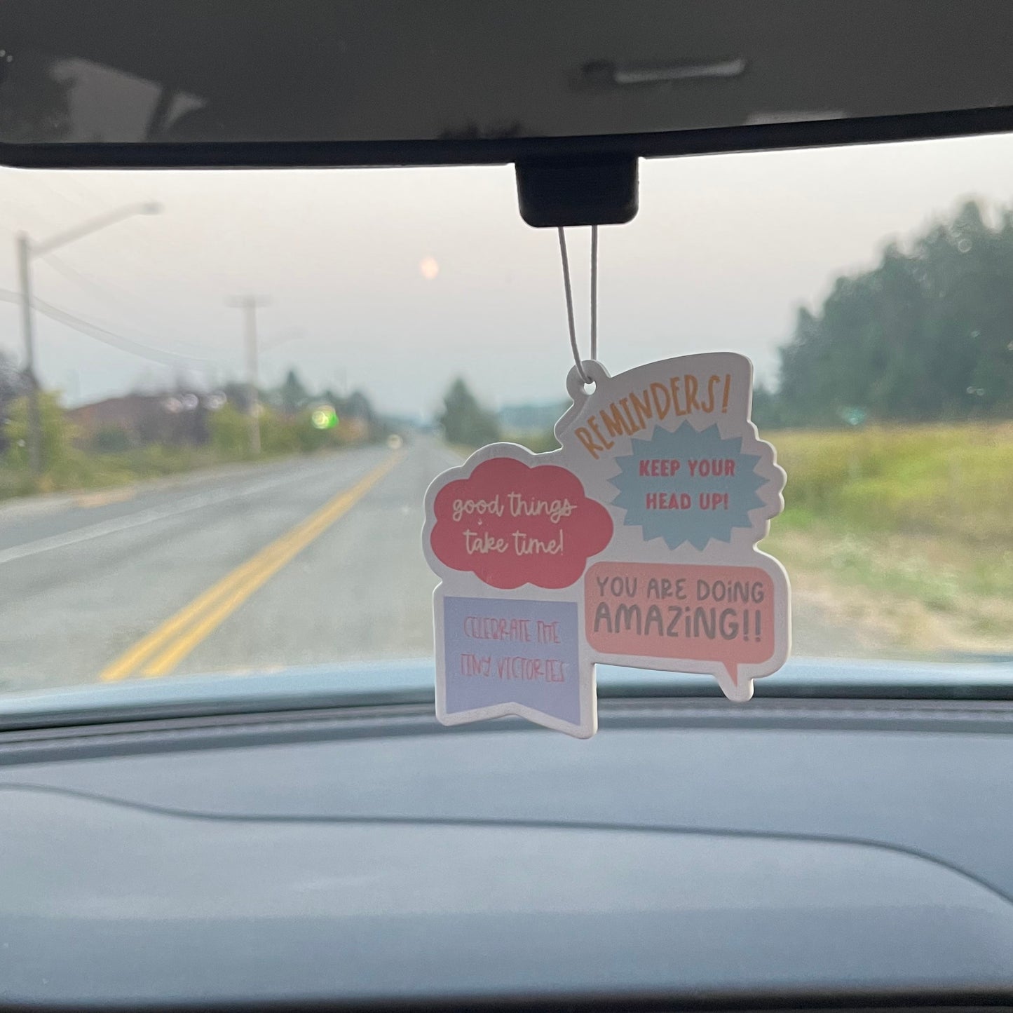 Daily Reminders - Car Air Freshener - Watermelon Scent