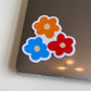 groovy flowers - Sticker