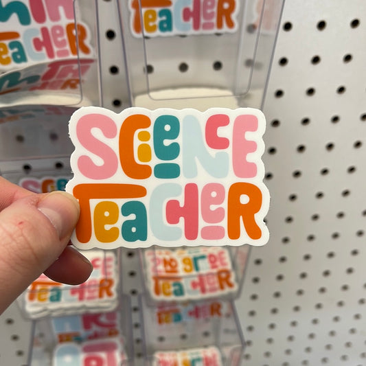 Science teacher - Sticker