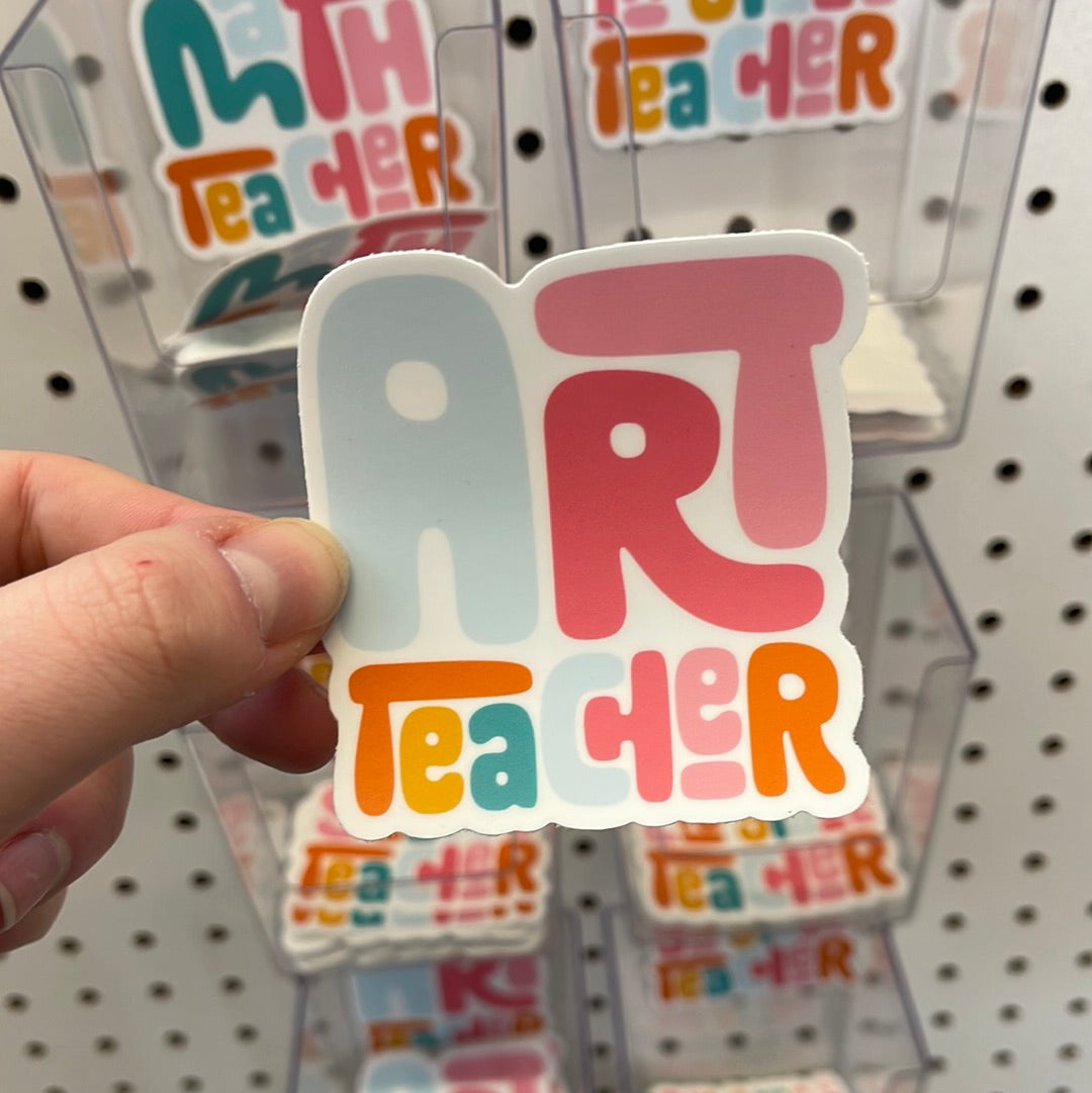 Art teacher - Sticker