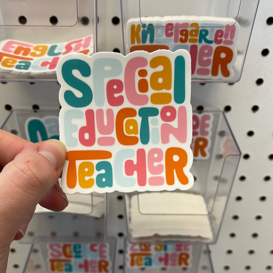 Special education teacher - Sticker
