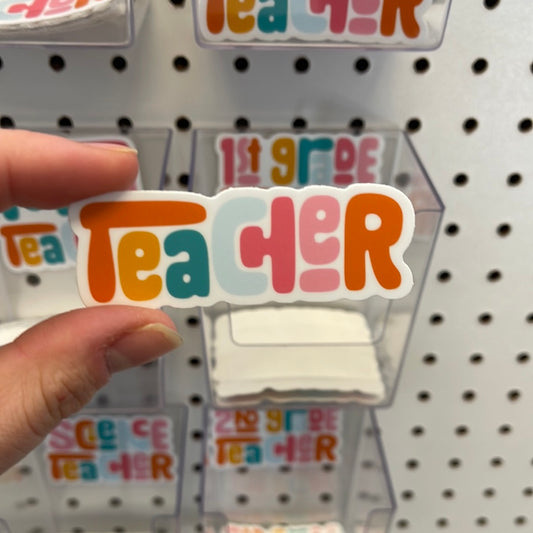 Teacher - Sticker