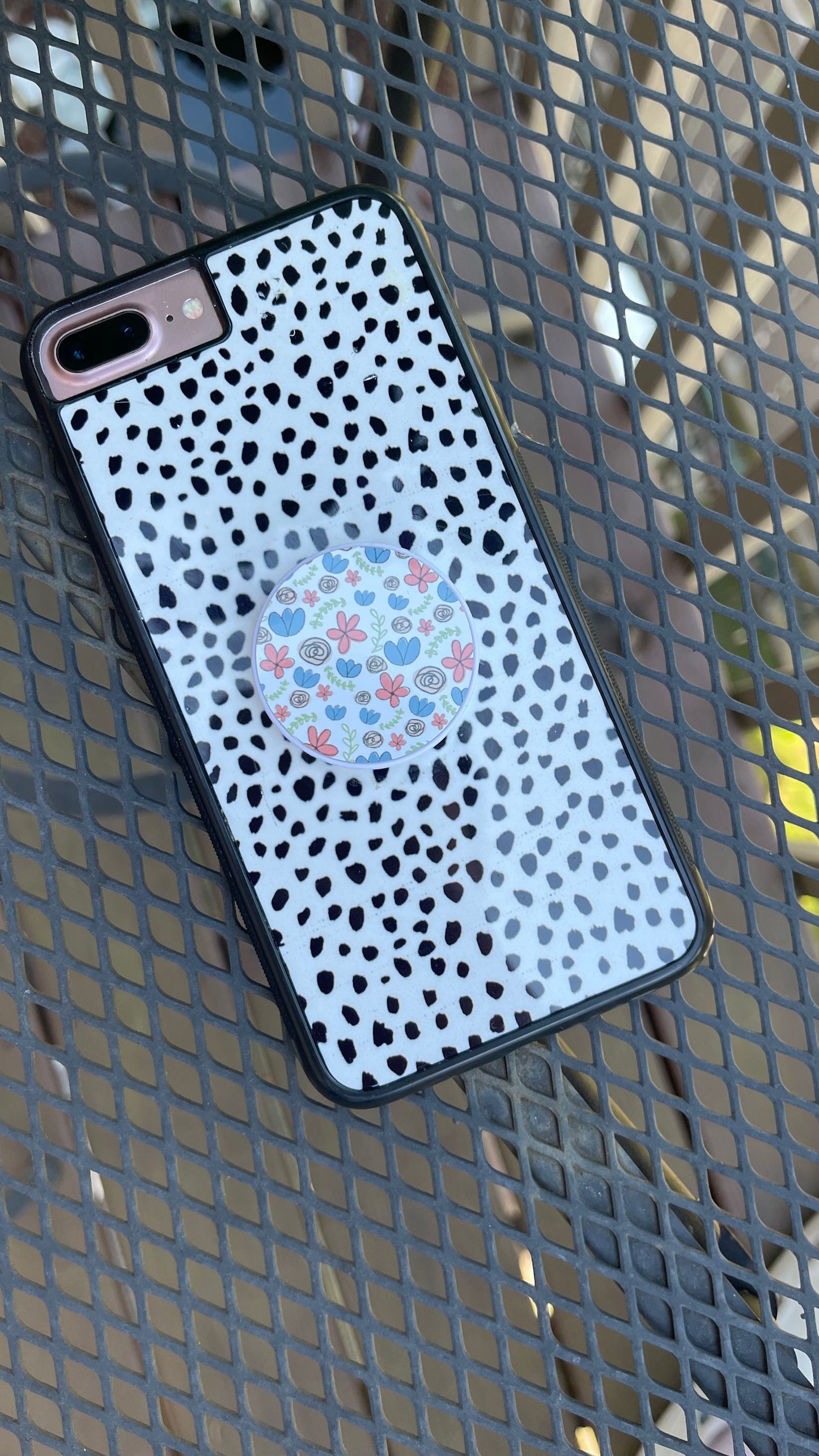Floral Doodles - Pop Socket