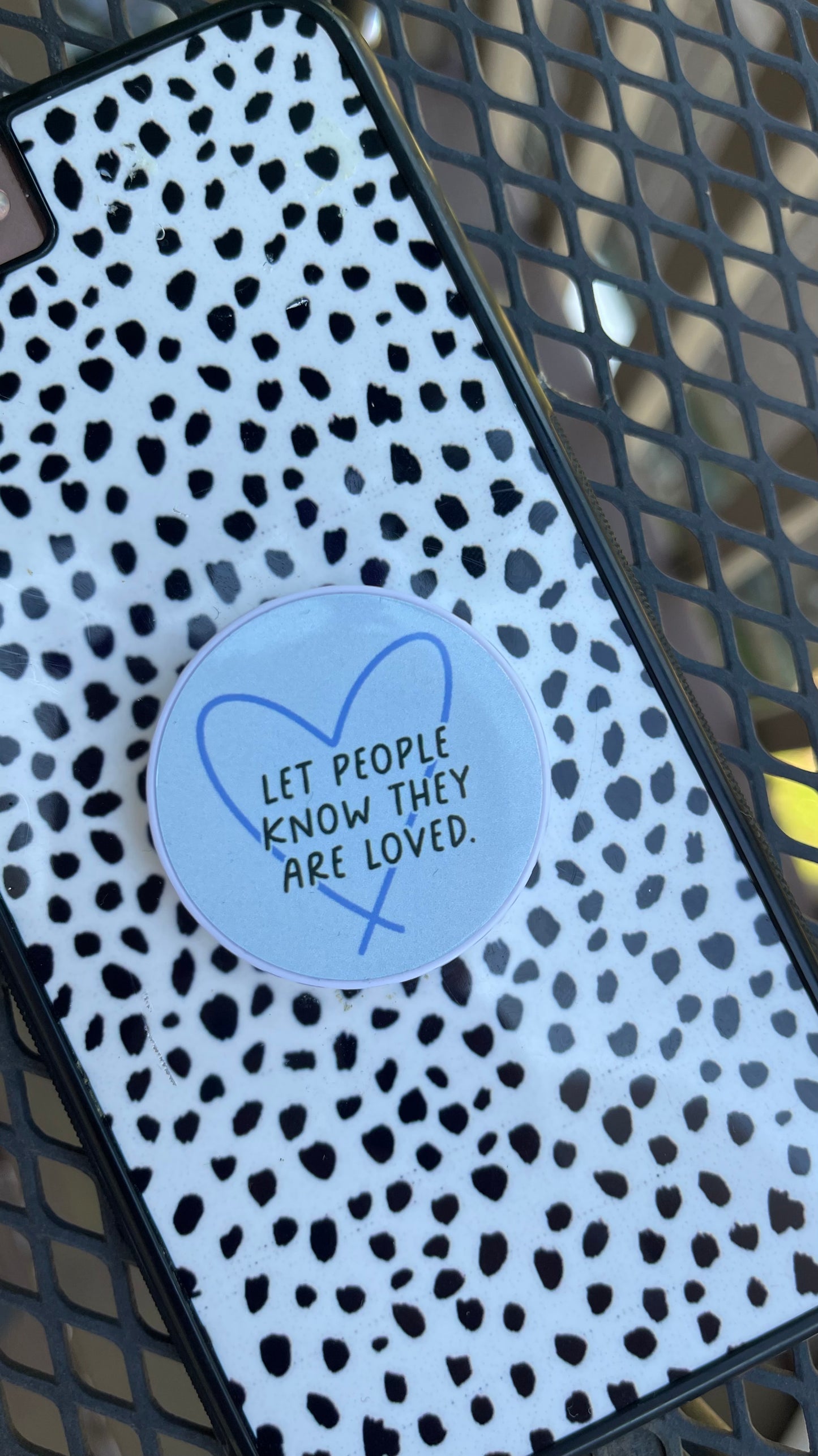 Let People Know They Are Loved - Pop Socket