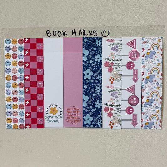 JBK Bookmarks - ALL 8 DESIGNS INCLUDED