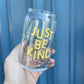 JBK Balloons - Glass Mug - beer can glass - coffee cup