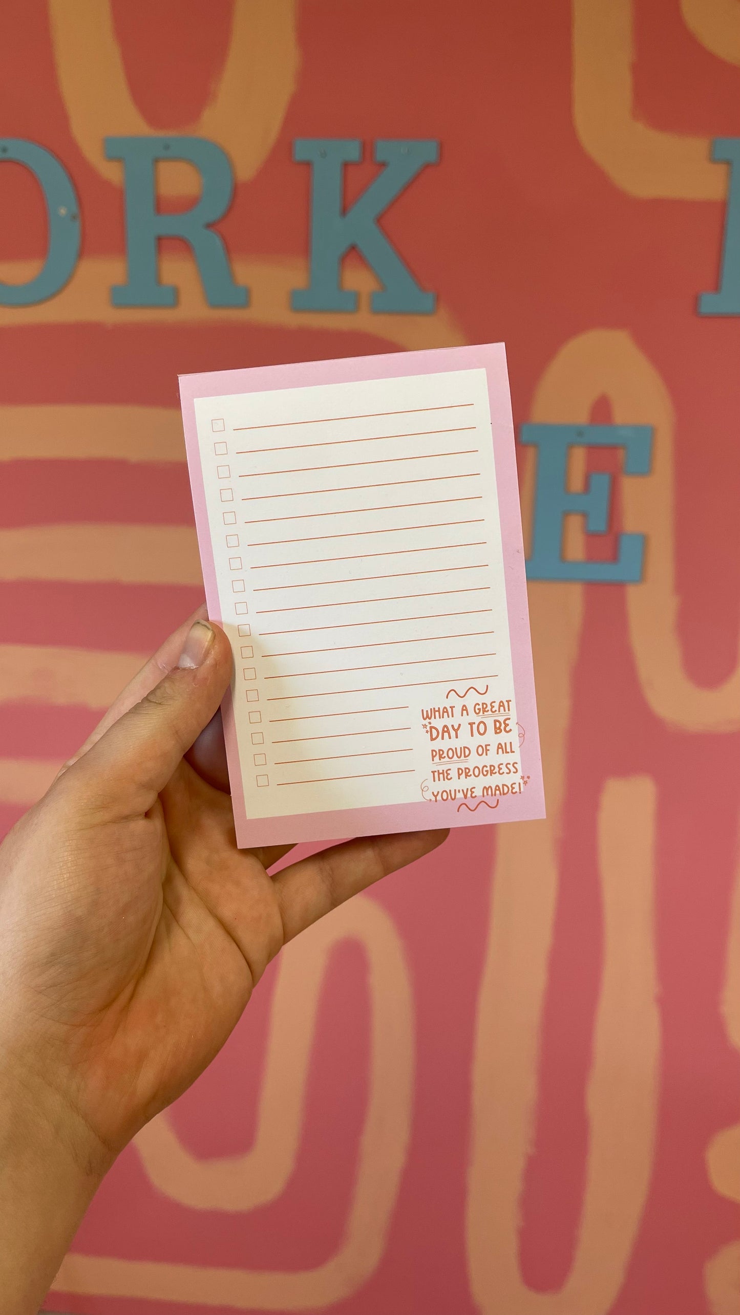 What A Great Day - To-Do List Notepad