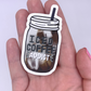 Iced coffee addict- Sticker