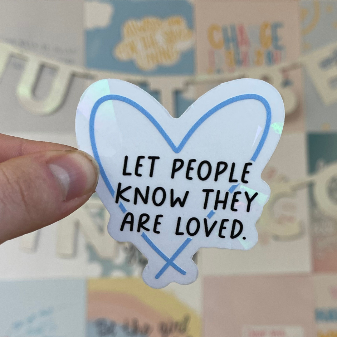 Let People Know They Are Loved - Rainbow-Making Sun Catchers