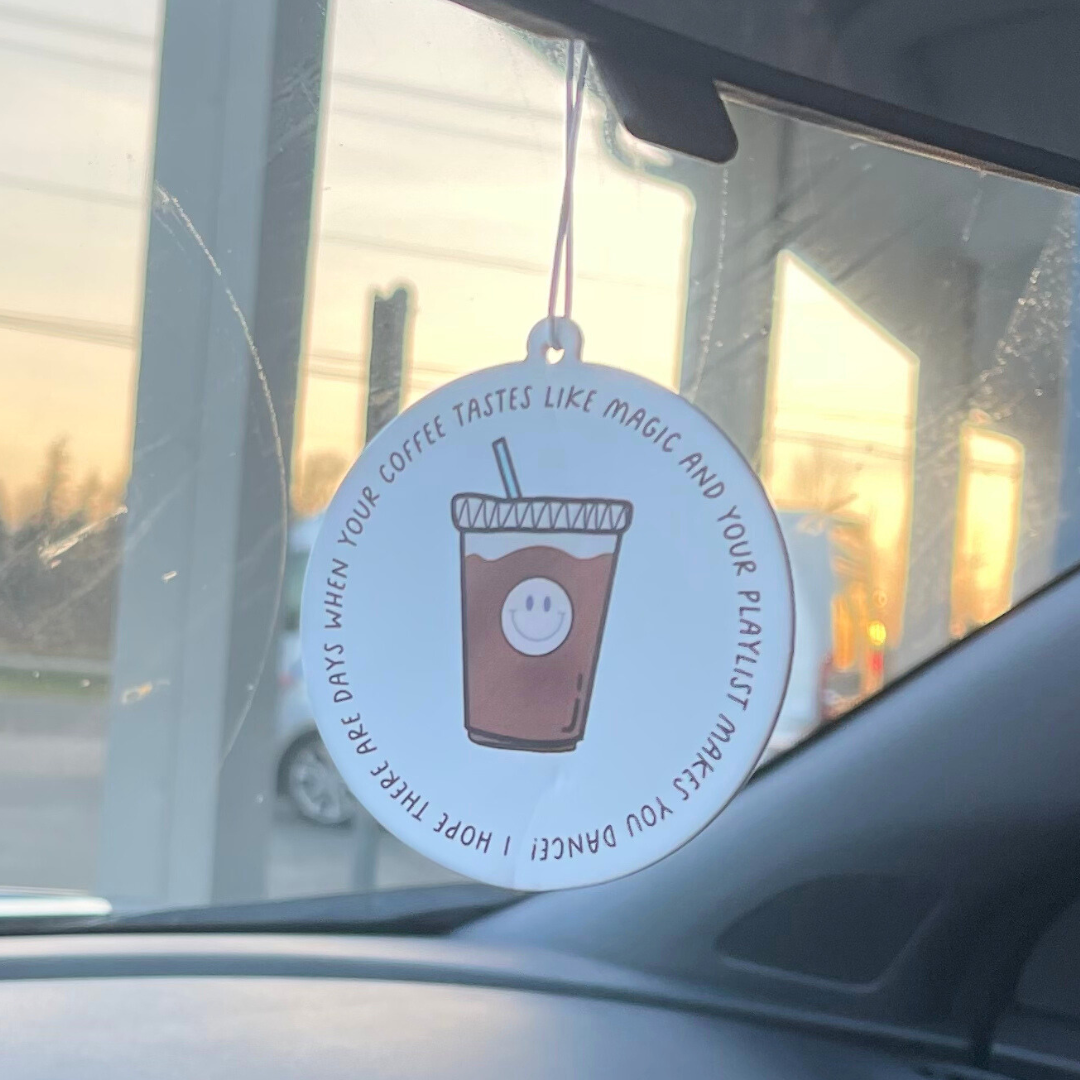 Good Days - Car Air Freshener - Coffee Scent