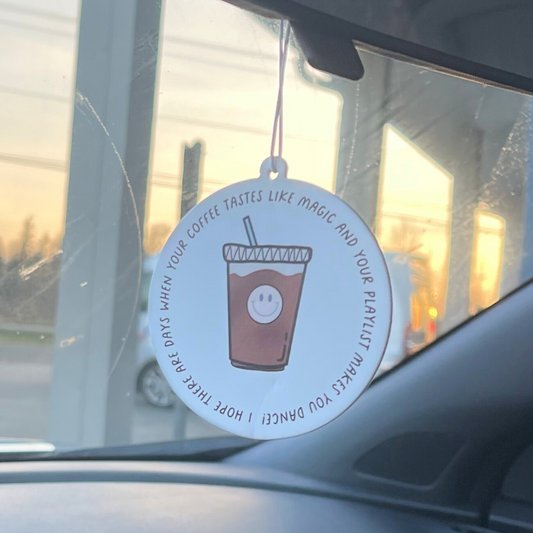 Good Days - Car Air Freshener - Coffee Scent