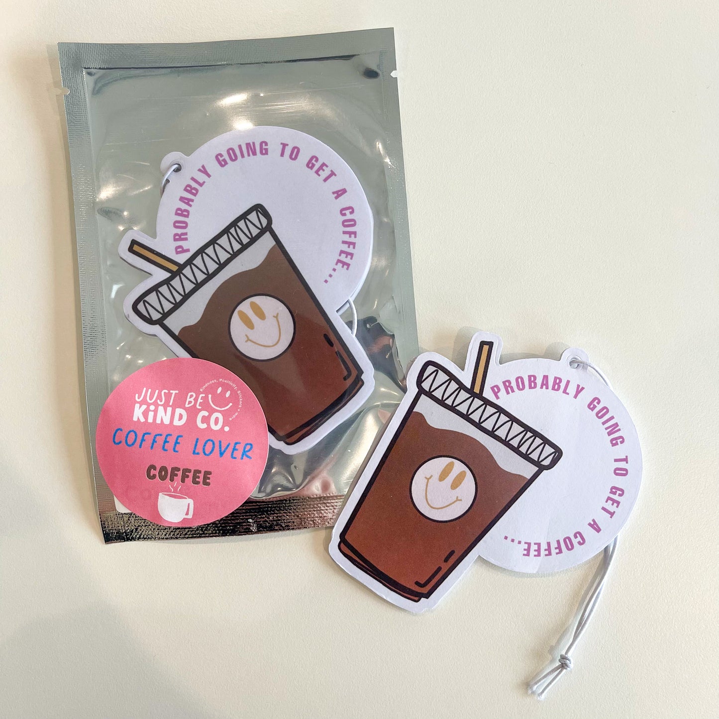 Coffee Lover - Car Air Freshener - Coffee Scent