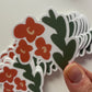 Pink Flowers - Sticker