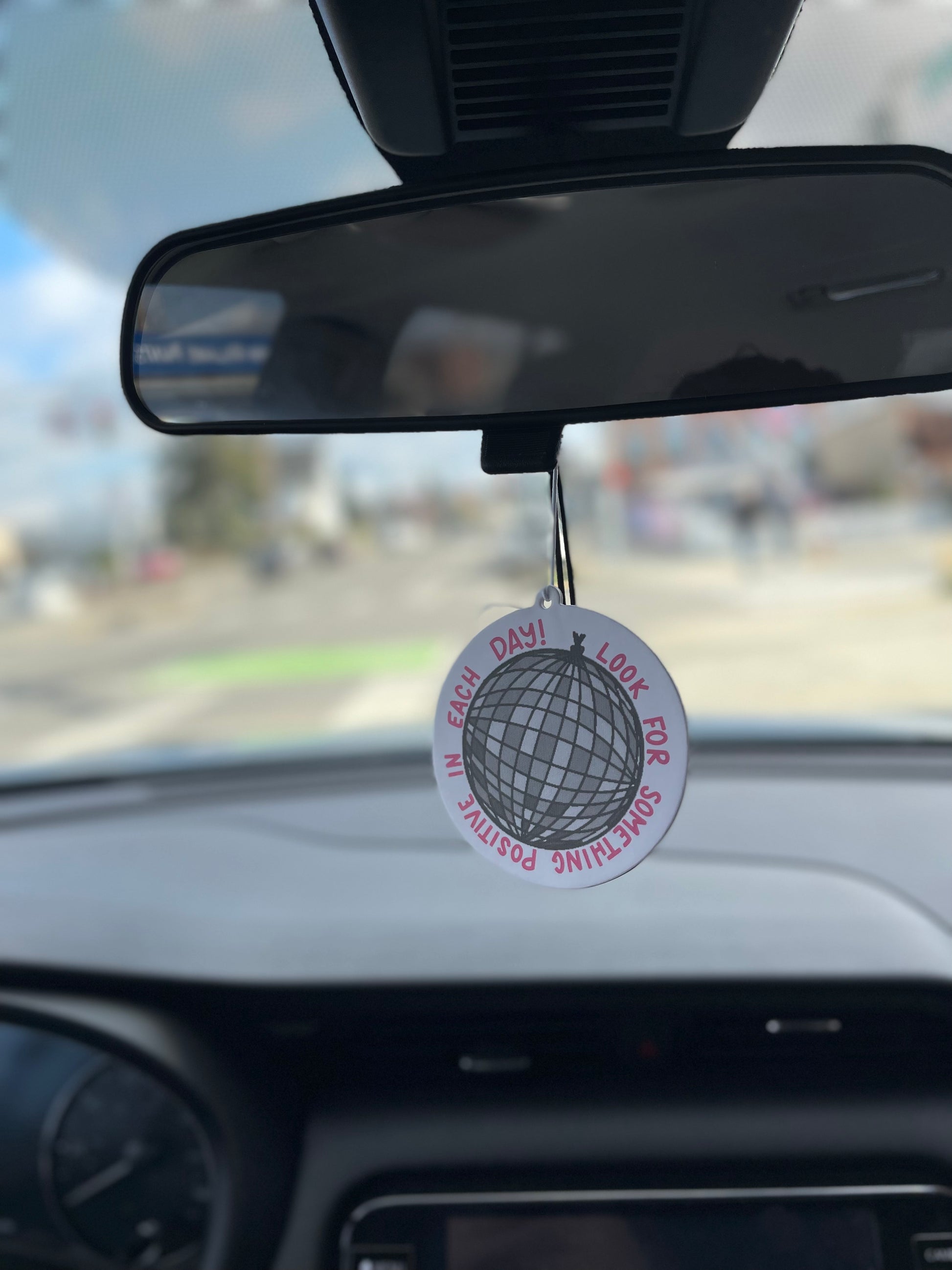 Disco / Look For Something Positive - Car Air Freshener - Vanilla Scen –  Just Be Kind Co.