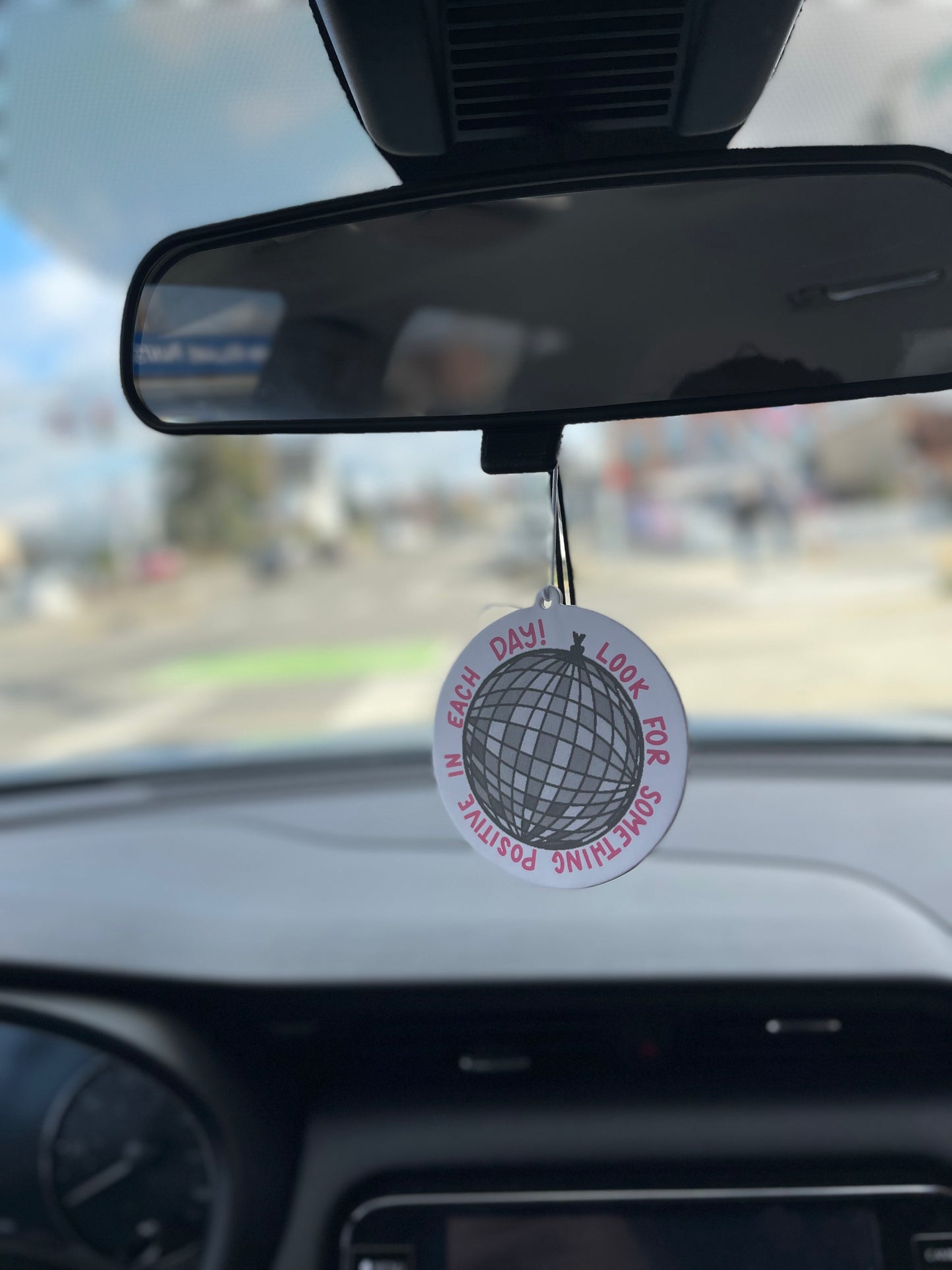 Disco / Look For Something Positive - Car Air Freshener - Vanilla Scent