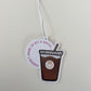 Coffee Lover - Car Air Freshener - Coffee Scent