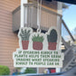 If Speaking Kindly To Plants - Car Air Freshener - Forest Rain Scent