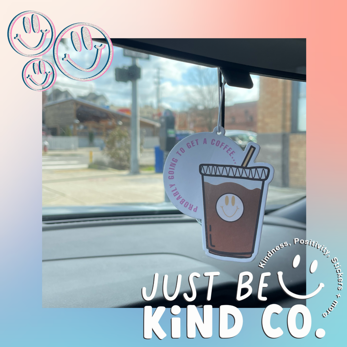 Coffee Lover - Car Air Freshener - Coffee Scent