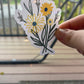 Bunch Of Flowers - Rainbow-Making Sun Catchers