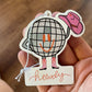 Howdy Disco Cowboy - Car Air Freshener - Strawberry Scent