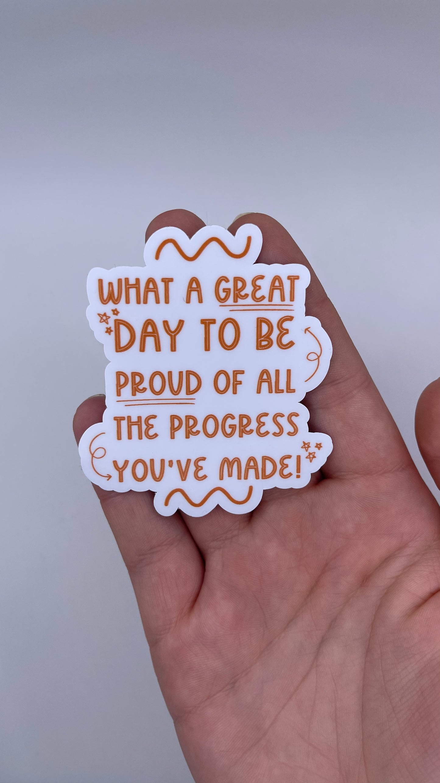 What a great day - Sticker