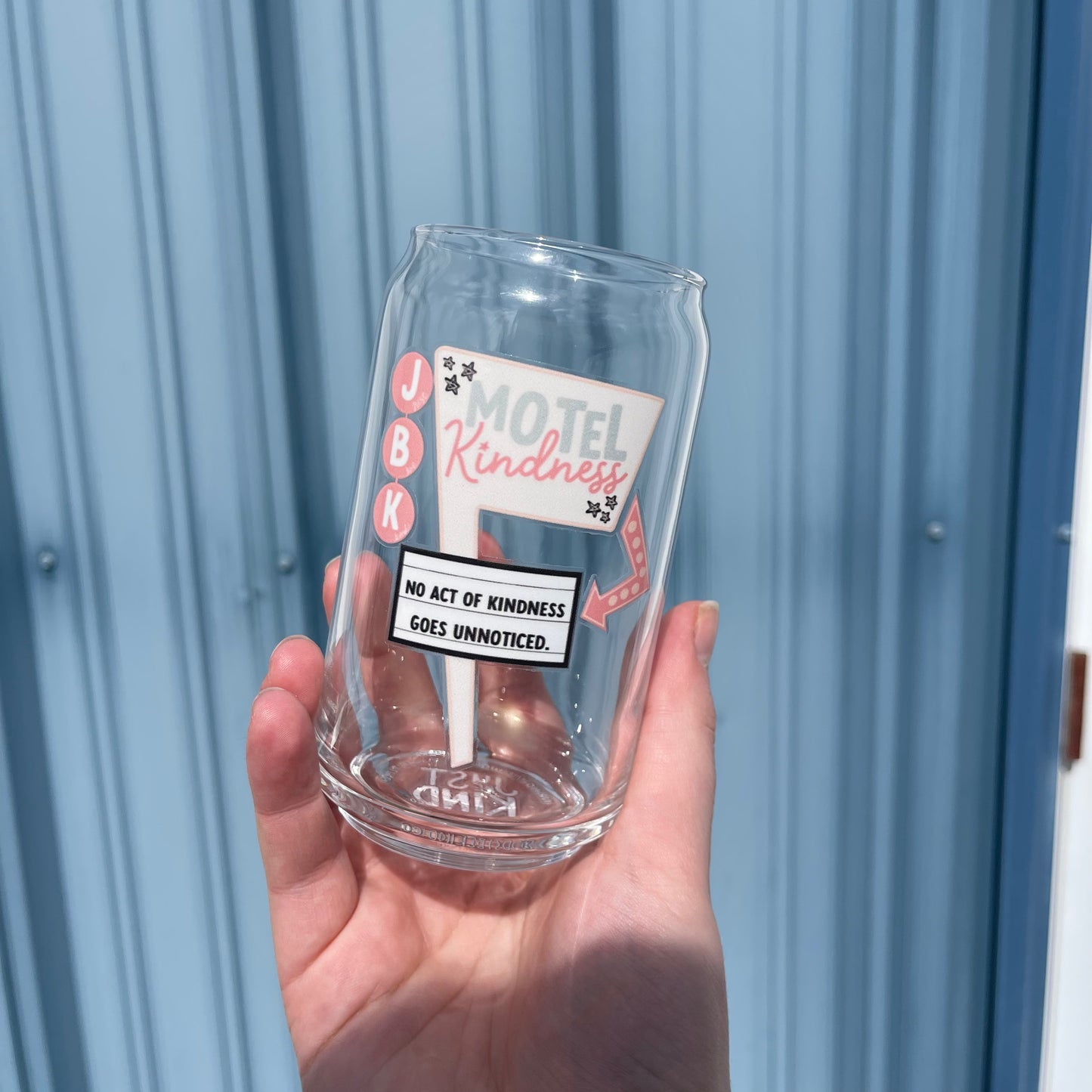 Motel Kindness - Glass Mug