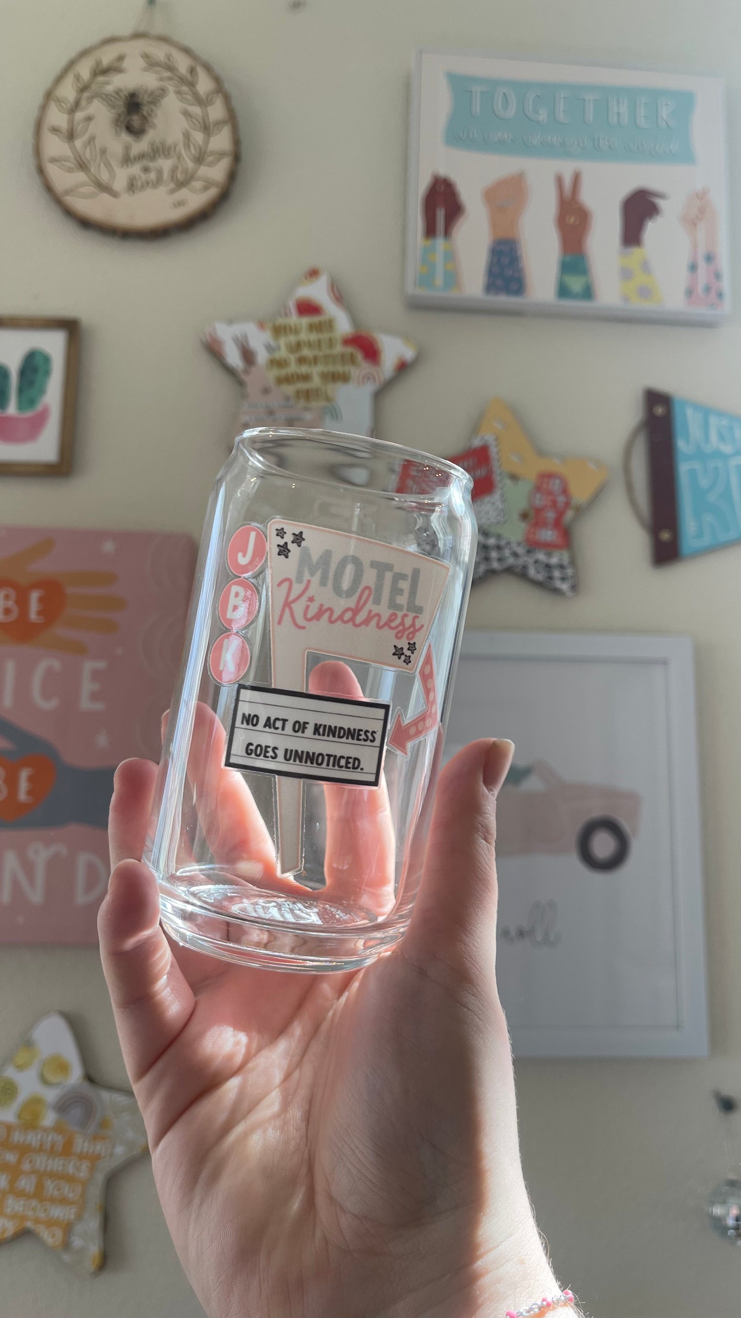 Motel Kindness - Glass Mug