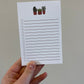 3 plants - To-Do List Notepad