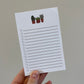 3 plants - To-Do List Notepad