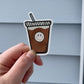 Happy Iced Coffee - Sticker