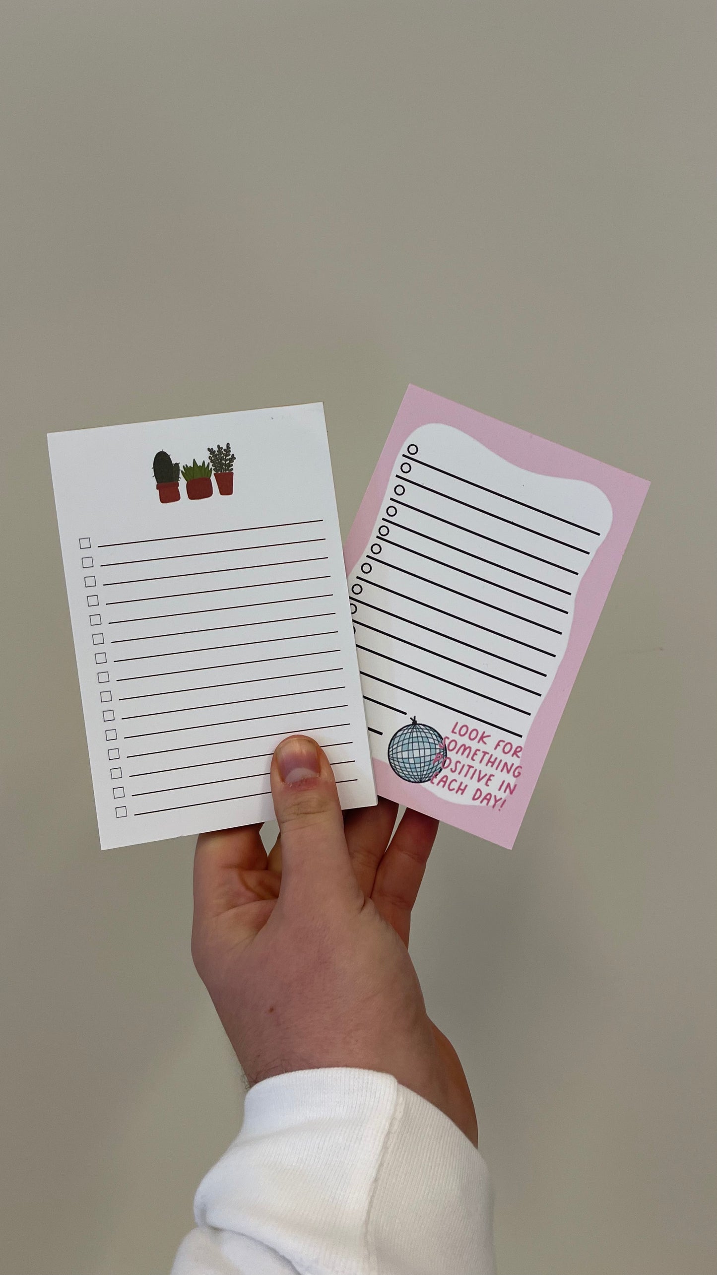 3 plants - To-Do List Notepad